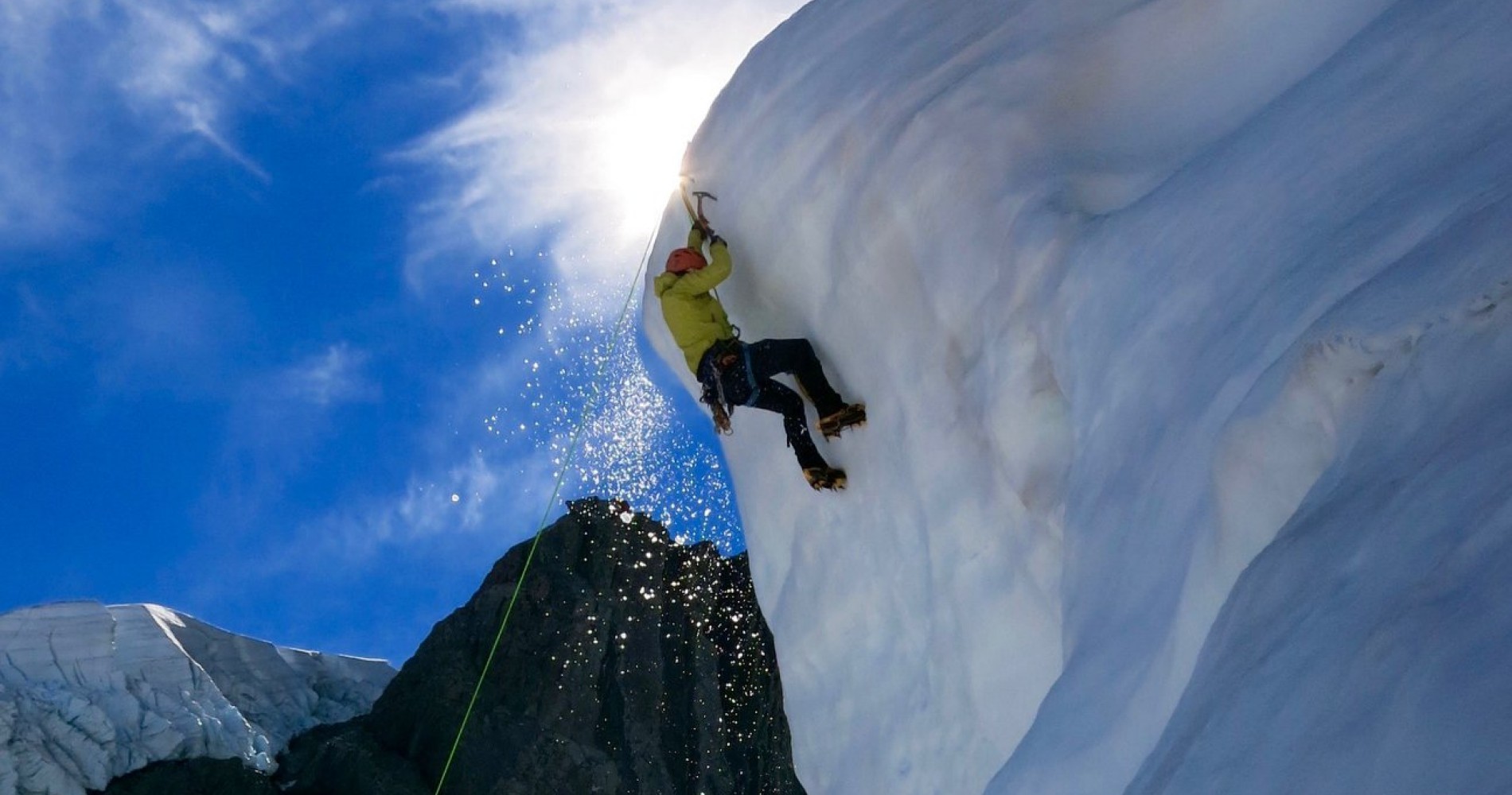 Ice Climbing Practice on the Tasman Glacier (Photo: NZMGA) 1