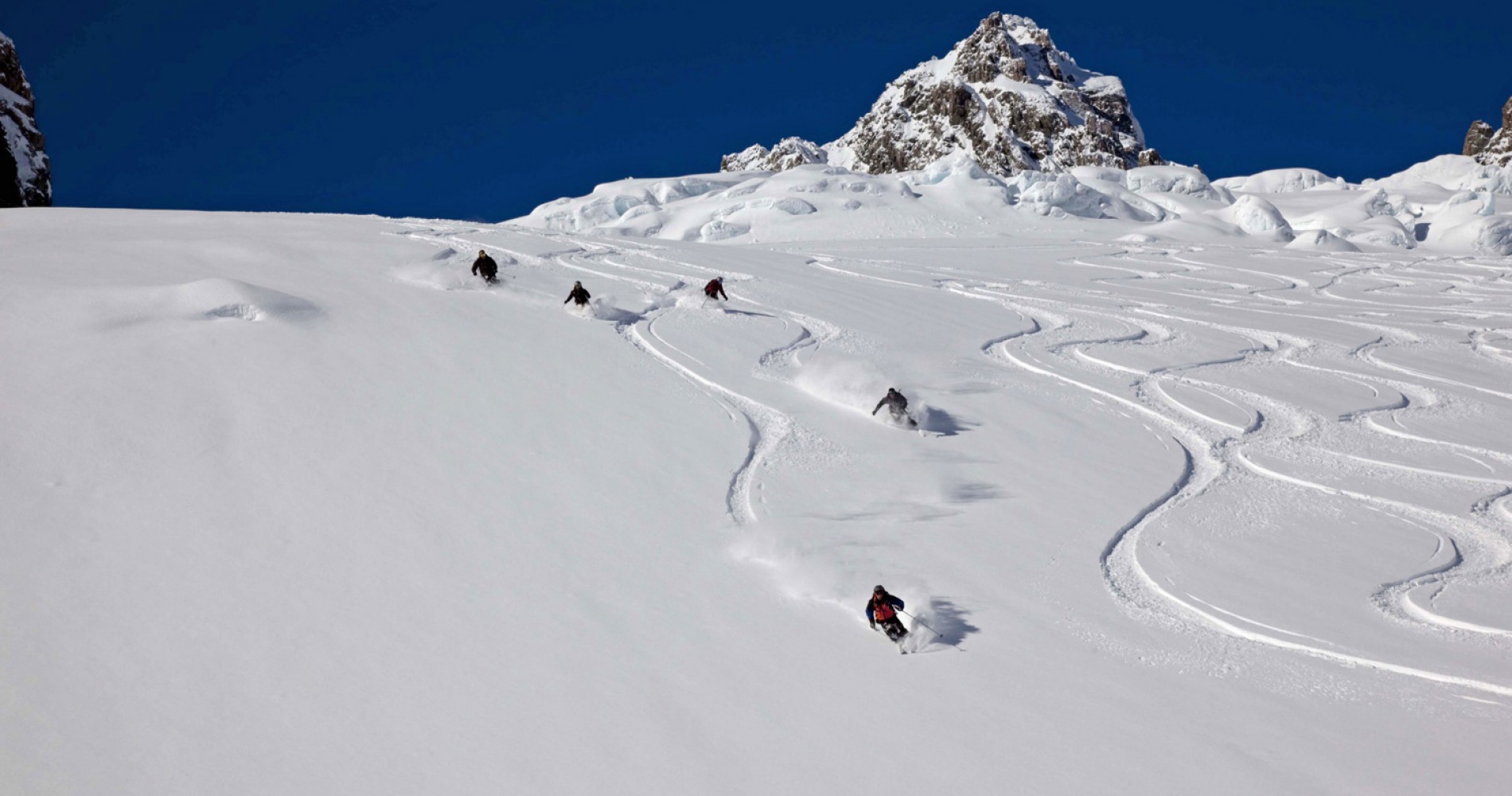 Enjoying the powder (Photo: Methven Heliski) 1